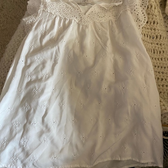 Loft Eyelet Embroidered Blouse - Picture 4 of 4